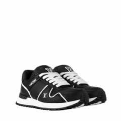 Louis Vuitton Men Run Away Maxi Sneaker Black 1AHSS0