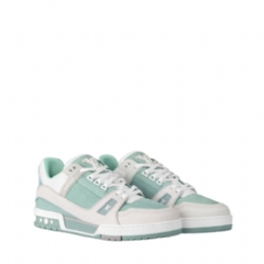 Louis Vuitton Men LV Trainer Sneaker Green 1AHTDZ