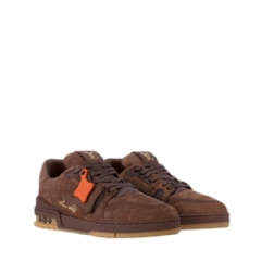 Louis Vuitton Men LV Trainer Sneaker Brown 1AH637