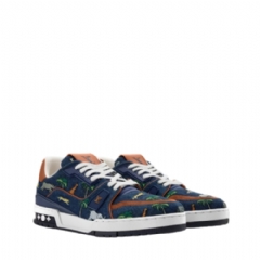 Louis Vuitton Men LV x The Darjeeling Limited LV Trainer Sneaker 1AJTN6