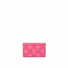 Louis Vuitton Women Card Holder Other Monogram Canvas Rose Ruban M27754
