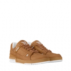 Louis Vuitton Men LV Trainer Sneaker Cognac 1AHTTF