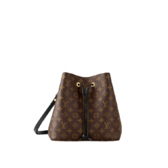 Louis Vuitton Women NéoNoé MM Monogram Black M44020