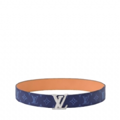 Louis Vuitton Men LV Dimension Monogram Heritage 40mm Reversible Belt M4465Q