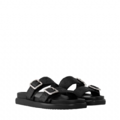 Louis Vuitton Men LV Venice Mule Black 1AHSJI