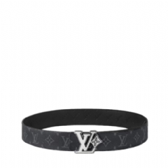 Louis Vuitton Men LV Flower 40mm Reversible Belt Monogram Eclipse Reverse M4110U