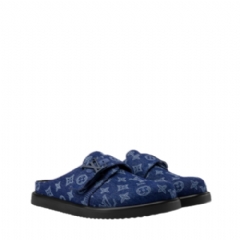 Louis Vuitton Men LV Easy Mule Blue 1AIXDN