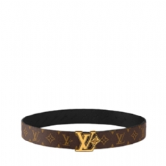 Louis Vuitton Men LV Flower 40mm Reversible Belt Monogram M4061U