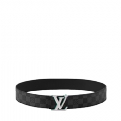 Louis Vuitton Men LV Optic Damier Graphite 40mm Reversible Belt M4605Q