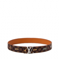 Louis Vuitton Men LV x The Darjeling Limited LV Initiales 40mm Reversible Belt M4668T