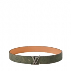 Louis Vuitton Men LV Initiales Monogram Surplus 40mm Belt M4519U