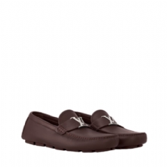 Louis Vuitton Men LV Monza Moccasin Brown 1AHWHJ