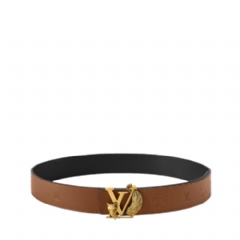 Louis Vuitton Men LV Initiales Fox 40mm Reversible Belt M4522U