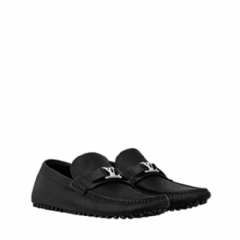 Louis Vuitton Men Hockenheim Moccasin Black 1ADHWS