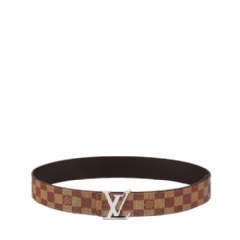Louis Vuitton Men LV Initiales 40mm Reversible Belt Brown M0212U
