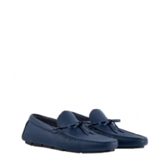 Louis Vuitton Men LV Driver Moccasin Blue 1AHWO2
