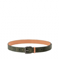 Louis Vuitton Men LV Drift Monogram Surplus 35mm Belt M4543U