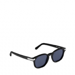 Louis Vuitton Men LV Signature Square Round Sunglasses Black Z2381U