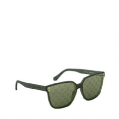 Louis Vuitton Men LV Waimea Large Square Sunglasses Khaki Z2973W