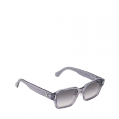 Louis Vuitton Men LV Confidence Square Sunglasses Grey Z2676U  