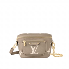 Louis Vuitton Women Mini Bumbag Bicolor Monogram Empreinte Leather M83219