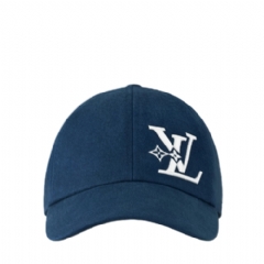 Louis Vuitton Men LV Smash Cap Navy blue M7606L