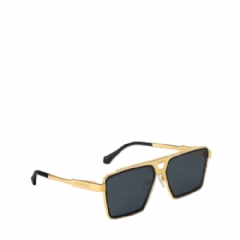 Louis Vuitton Men 1.1 Evidence Metal Square Sunglasses Z1584U