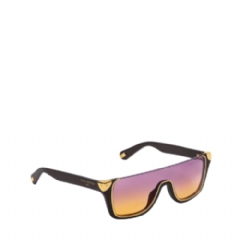 Louis Vuitton Men LV Heritage Mask Sunglasses Brown Z3199U