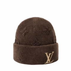 Louis Vuitton Men LV Crush Monogram Heritage Beanie M98200
