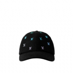 Louis Vuitton Men LV Blason Shading Denim Cap M7974M