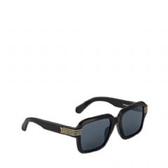 Louis Vuitton Men LV Slide Large Square Round Sunglasses Z2739U