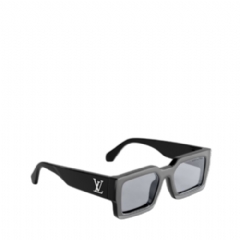 Louis Vuitton Men LV Clash Square Sunglasses Silver Z3148W
