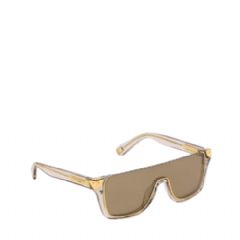 Louis Vuitton Men LV Heritage Mask Sunglasses Champagne Z3243U