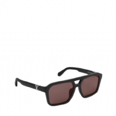 Louis Vuitton Men LV Hit Large Square Sunglasses Black Z3095U