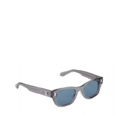 Louis Vuitton Men LV Confidence Square Round Sunglasses Z2184U