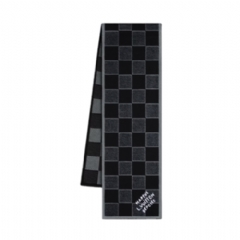 Louis Vuitton Men Damier Heritage Scarf Black M92664