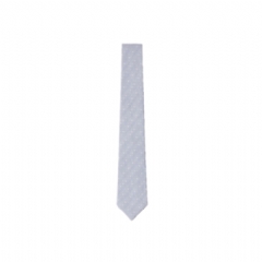 Louis Vuitton Men Stormy Monogram Tie Light Grey M97811
