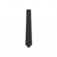 Louis Vuitton Men Blooming Monogram Tie Black M97768