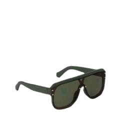 Louis Vuitton Men LV Waimea Mask Round Sunglasses Khaki Z2906U