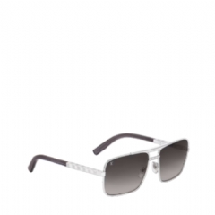 Louis Vuitton Men Attitude Sunglasses Silver Z0260U