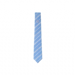 Louis Vuitton Men Ecu Stripes Tie Blue M96410