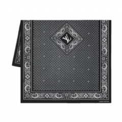 Louis Vuitton Men Paisley Stole Black M96666