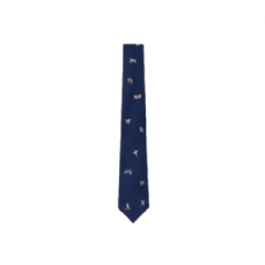Louis Vuitton Men Animal Blason Tie M97798