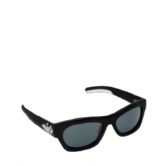 Louis Vuitton Men LV Frog Round Square Sunglasses Black Z3024U