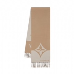 Louis Vuitton Men Graphic Dual Scarf Beige M79098