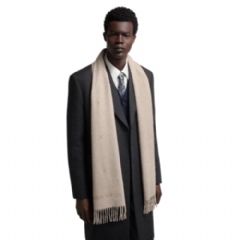 Louis Vuitton Men LV Blason Embroidered Scarf M92742