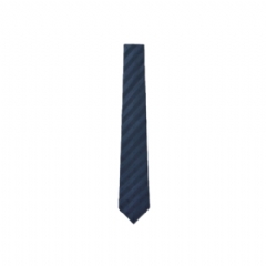 Louis Vuitton Men Monogram Stripy Tie Navy blue M96924