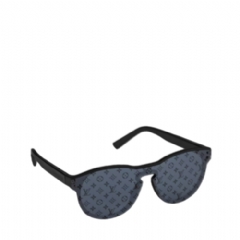 Louis Vuitton Men LV Waimea Round Sunglasses Z1333E