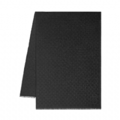 Louis Vuitton Men LV Fishnet Stole Black M94991