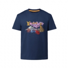 Louis Vuitton Men Embroidered T-Shirt 1AIMKV
